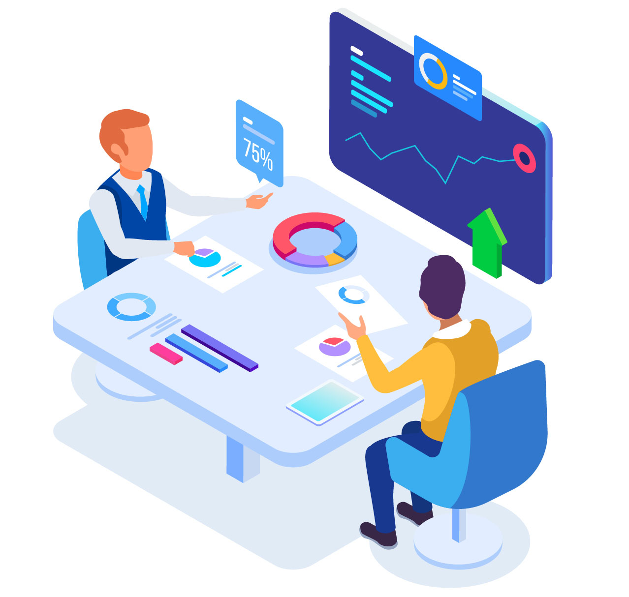 Technology-Consulting Vector